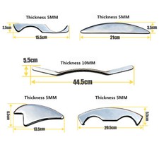5pcs IASTM Medical Gua Sha Scraper Physiotherapy Physical Therapy Fascia Knife Y