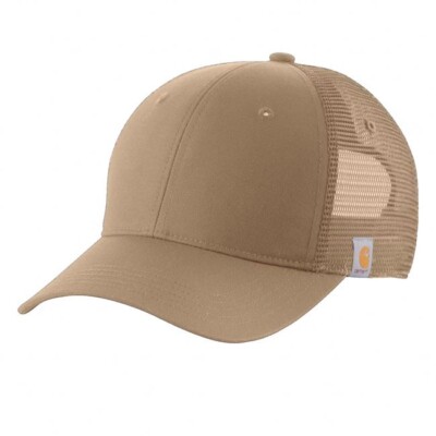 Carhartt Dark Khaki Snap Back Trucker / Baseball Cap. Biker / Skater: M712702