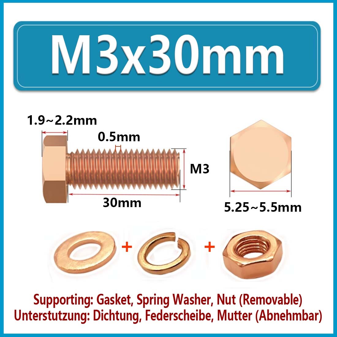 180pcs M4 Socket Cap Screws Assortment - Stainless Steel 304 Flat Head Screws With Nuts Kit
