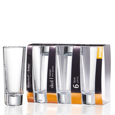 Ritzenhoff & Breker SKOL Shotglas Stamper Pinninchen Glas 50ml