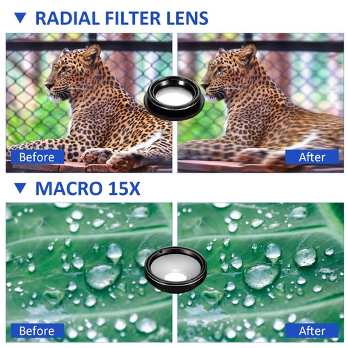 Set of 2 Mobile Phone Lens Cpl Filter for Man Multifunctional Camera - 第 6/12 張圖片