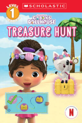 Treasure Hunt (Gabbys Dollhouse: Scholastic Reader, Level 1) - Paperback - GOOD