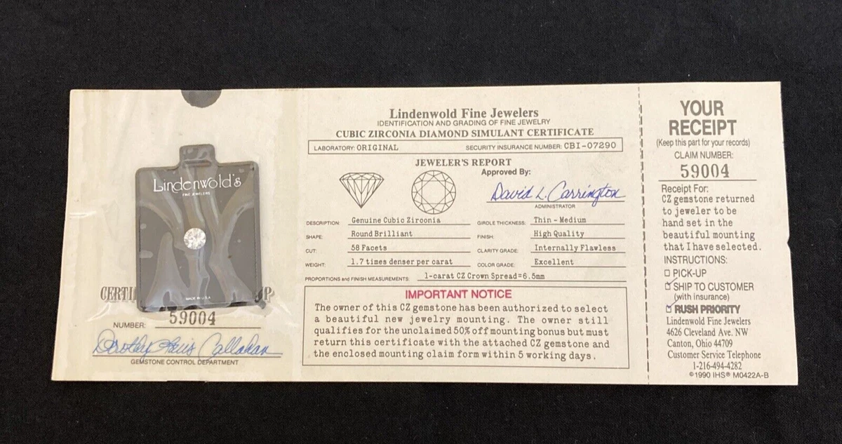 Lindenwold fine hotsell jewelers ebay