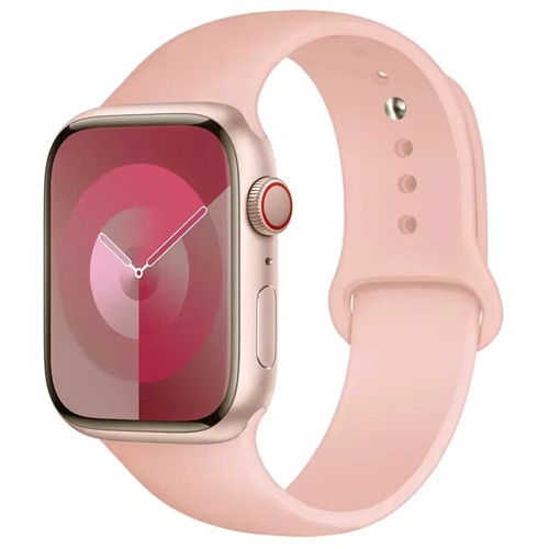 Bracelet pour Apple Watch 38-49mm, Sport Silicone Compatible Series 3-8 SE Ultra - Picture 28 of 48