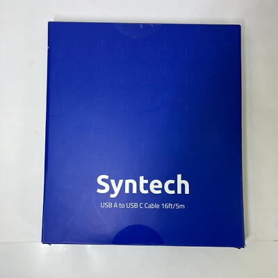 Syntech USB A to USB C Cable 16ft/5m For VR Headset/Gaming For Oculus Meta Quest