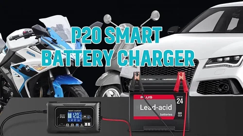 20A 12V 24V 20 Amp Car Battery Smart Charger for Lead Acid AGM LiFePo4 battery - Picture 4 of 16