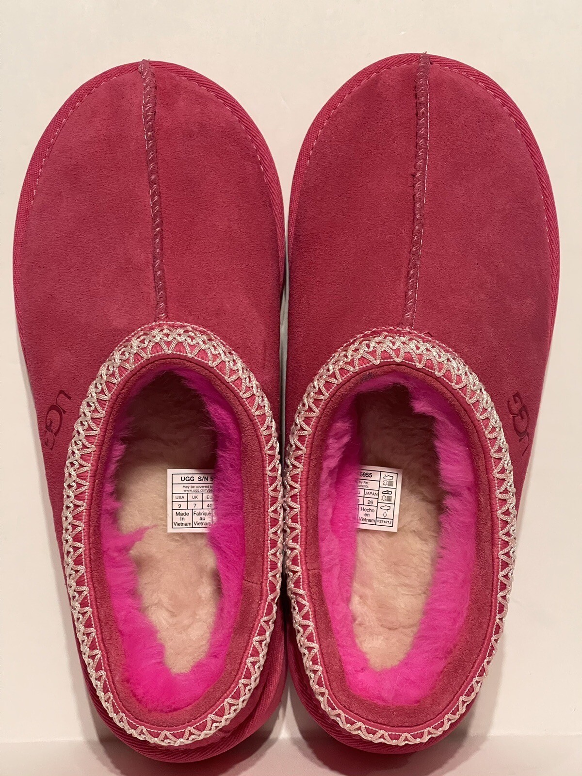 UGG Tasman Slipper Taffy Pink Women's US Size 9 eBay