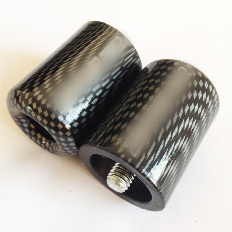 Carbon Motorcycle Hand Bar Ends For Kawasaki ZX10R Z1000 ZX11