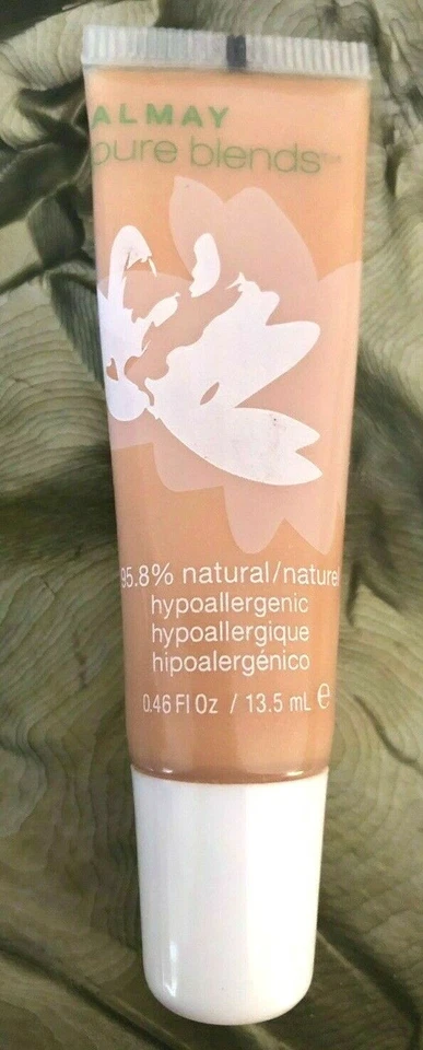 Almay Pure Blends 95,8% Natural Lipgloss -Peony- New