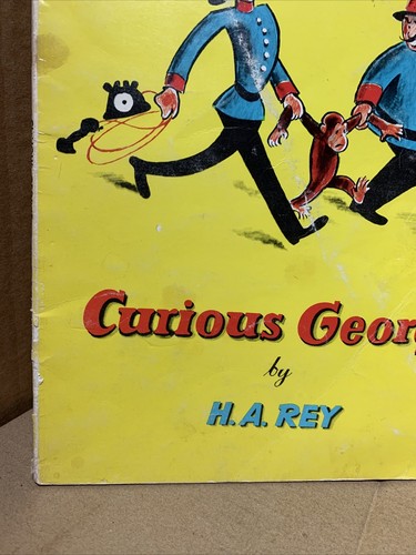CURIOUS GEORGE H.A. Rey Renovado 1969 9ª Impresión Edición Sanpiper F Tapa blanda - Imagen 5 de 17