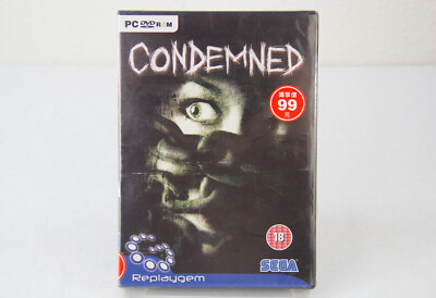 Condemned PC DVD-ROM 2006 Sega Taiwanese Version Taiwan Brand New Sealed RARE