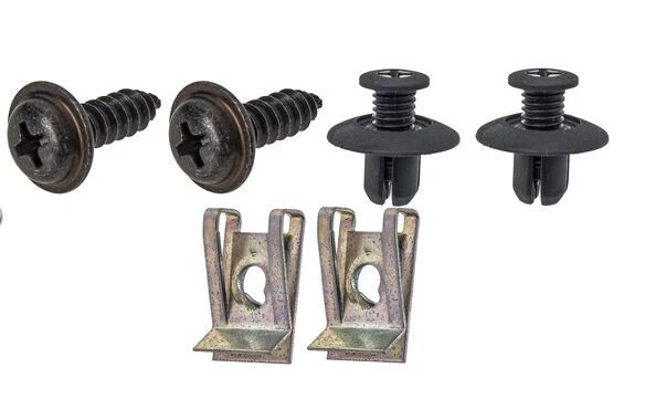 2010-2013 Mazda3 2.0L 2WD HATCHBACK SPORT Front Mud Guards with Hardware NEW OEM - Изображение 4 из 4