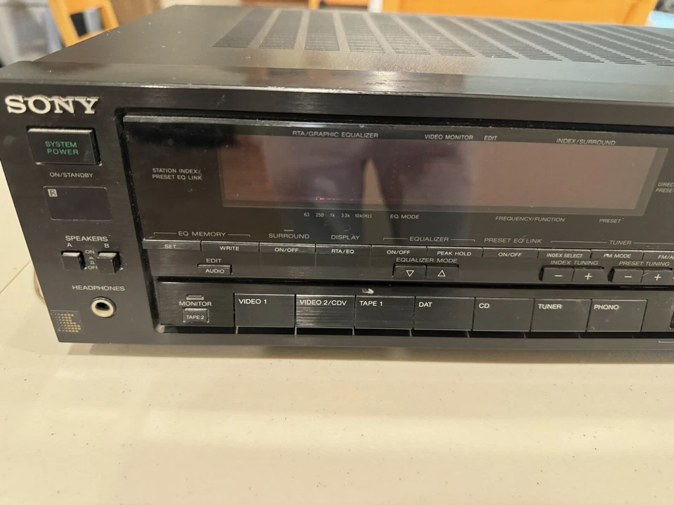Sony AM/FM Stereo Home Receiver Model STR-AV710 Audio Video Control Center - Image 3 of 4