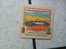 Wicküler  Bier   - Bierdeckel zur Schnauferl...