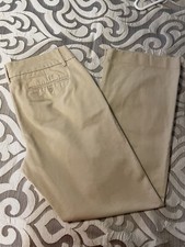 Tommy Hilfiger Chino Pants Women's Size 6 Tan Khaki Cotton Stretch Straight Leg