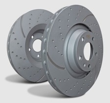 EBC GD1181 GD Sport Dimple Drilled & Slotted Brake Rotors - Rear Set