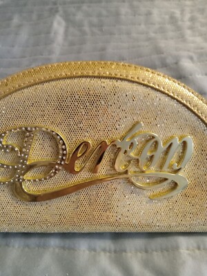 BEYONCE DEREON GOLD EVENING DRESS PURSE | eBay