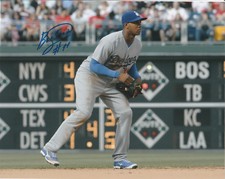 ERISBEL ARRUEBARRENA SIGNED AUTO'D 8X10 PHOTO CUBA WBC LOS ANGELES DODGERS C