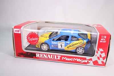 Scale model of Renault Maxi Megane Ralllye Caja Cantabria #2 (L.Climent - J.A.Munoz 1998
