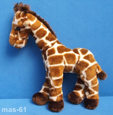 TOY TIME GIRAFFE PLÜSCH 30 CM STOFFTIER SCHLENKER BEANIE