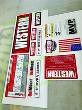 Western Mvp-v Uni Mount Snow Plow Decal Kit Blade Unimount 13 Pc Decal Set Mvp V Western Mvp-v Uni Mount Snow Plow Decal Kit Blade Unimount 13 Pc Decal Set Mvp V