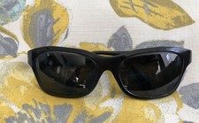 Vintage Victory Suntimer Thick Black Sunglasses Cat Eye/Wayfarer Look RX Estate