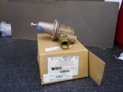 WATTS 0053197 3/4'' BY-PASS MODEL WATER REDUCING VALVE W/ STRAINER