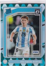 2024-25 Panini Donruss Optic No 185 Valentin Barco Rated Rookie Argyle Prizm SP