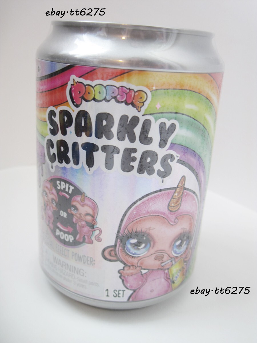 NEW Poopsie Sparkly Critters Magically Poop Or Spit Slime Original