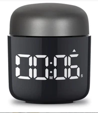 PINGKO Digital Kitchen Timer Visual Countdown Alarm Loud Sound Large LED Display