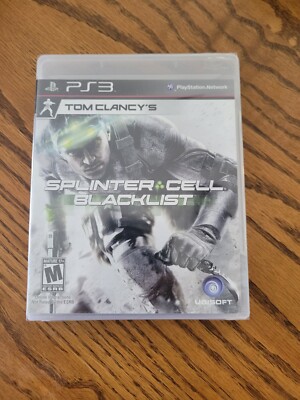 Tom Clancy's Splinter Cell: Blacklist PlayStation 3 Action Game Brand New