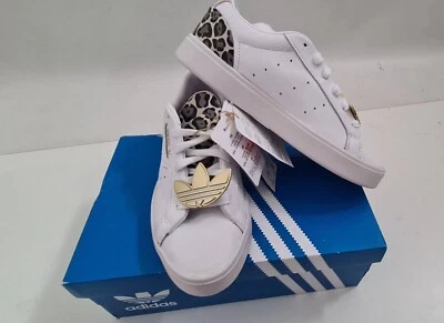 Adidas Sleek Damenschuh Sneaker weiß Größe 36 2/3, NEU - Bild 1 von 4