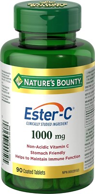 Nature's Bounty Ester-C 1000mg, 90 Tablets