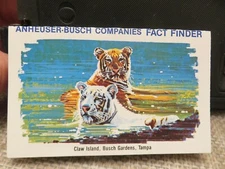 ANHEUSER-BUSCH COMPANIES FACT FINDER Booklet (1985)