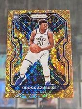 2020-21 Panini Prizm Bronze Fast Break Prizm /20 Udoka Azubuike #267 Rookie RC