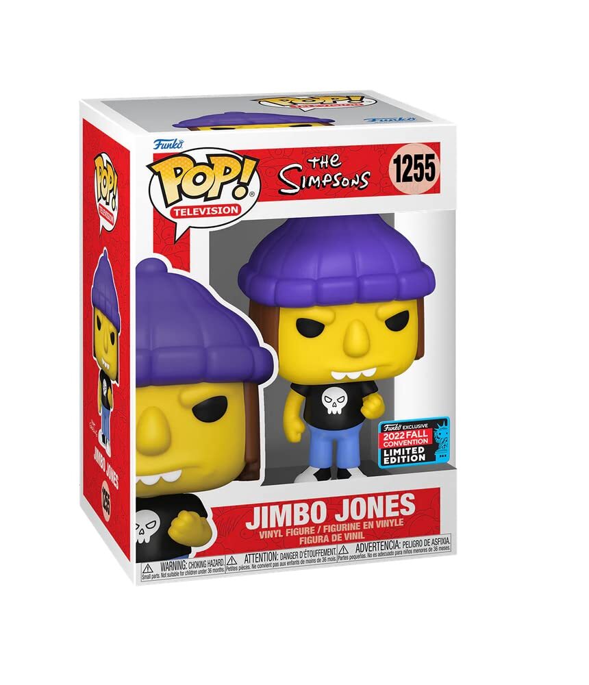Funko Simpsons Jimbo Jones Pop Nycc 2022 Exclusive