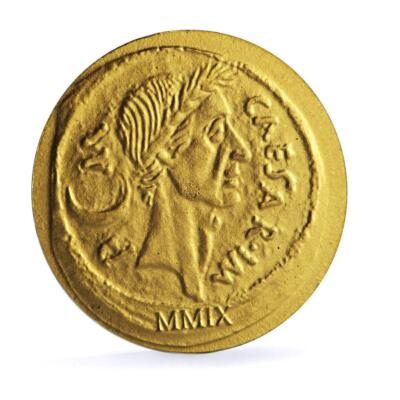 Palau 1 dollar Caesar Denarius Roman Empire History gold coin 2009