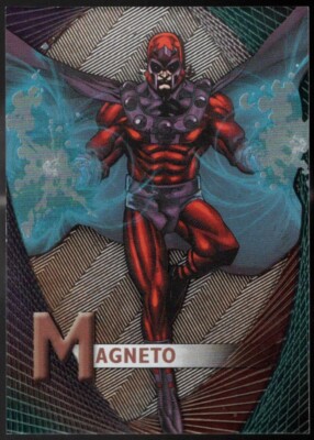 2012 Marvel Beginnings Series 2 PRIME MICROMOTION Etched Foil #M-30....MAGNETO