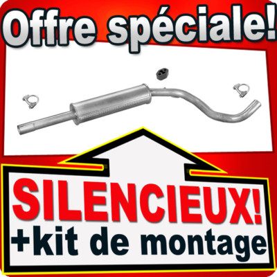 Ligne D'échappement Complète Pour SEAT Arosa 1.0 Et 1.4 - 2 Silencieux - Neuf - Garantie 30 Mois