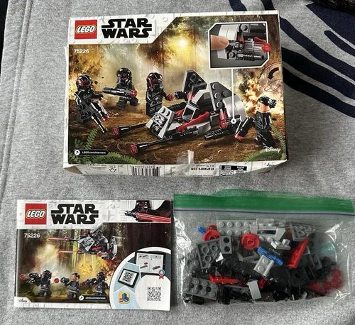 Incomplete Star Wars Lego Set 75226 Inferno Squad Battle Pack Incomplete