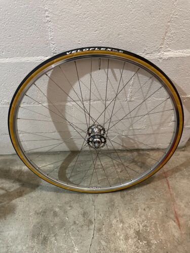 PAIR OF CAMPAGNOLO TRACK WHEELS-