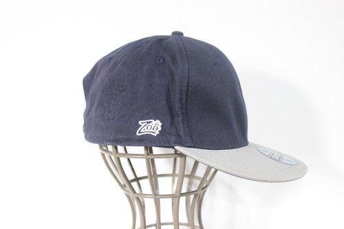 Zoo York Snapback Cap Hat Navy Blue One Size Skateboarding - Picture 4 of 19