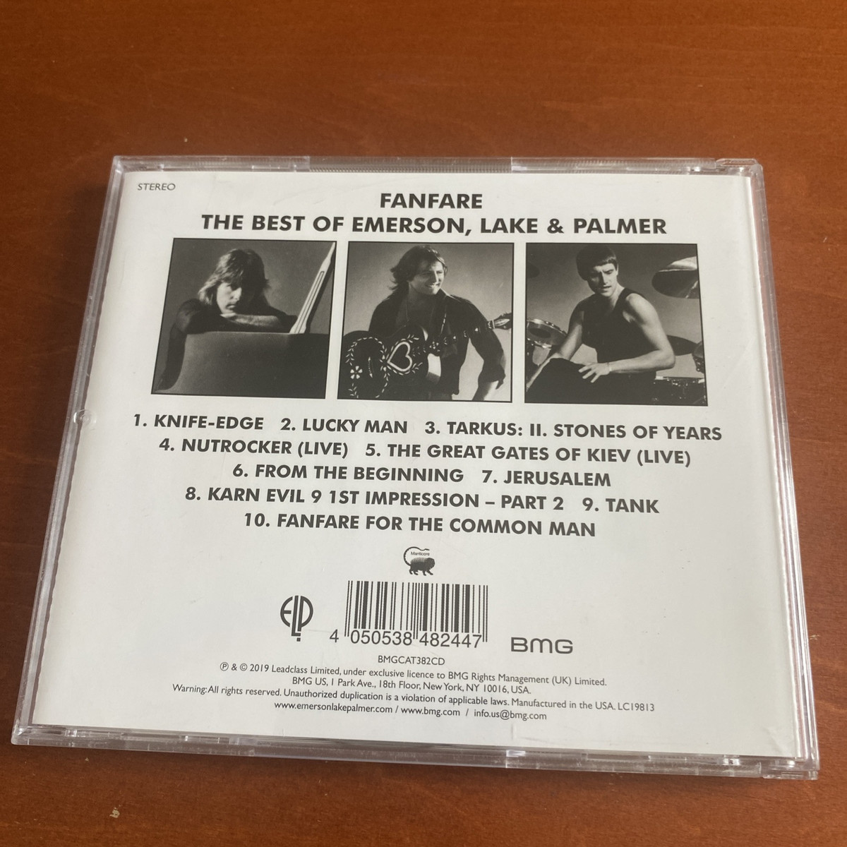 ELP Fanfare CD The Best Of Emerson Lake Palmer 2019 | eBay ELP Fanfare CD The Best Of Emerson Lake Palmer 2019 | eBay