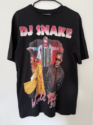 DJ Snake T-Shirt Men s Tour 2018 EDM Rare Concert Merchandise Trap Medium