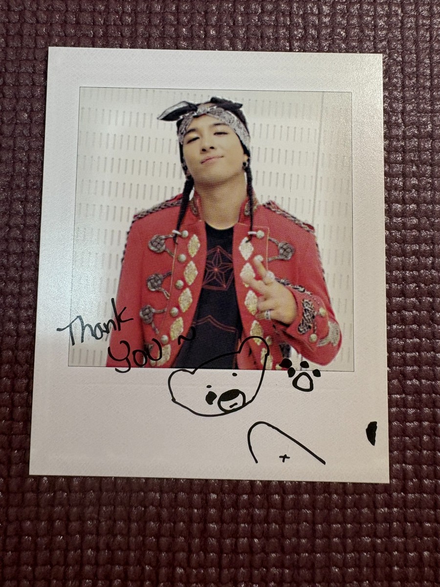 BIGBANG ALIVE tour グッズ BIGBANG Alive Tour Autograph printed Photo card(Taeyang, Sol) | eBay
