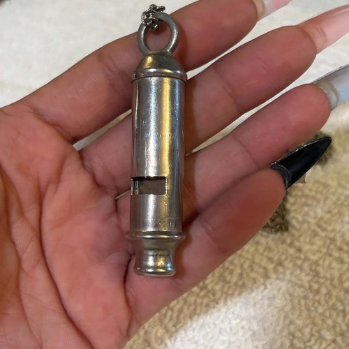 WW11 Military Police Whistles Lot Of 2