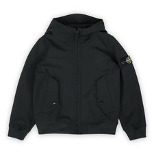 Bobo Choses Demonte Stone Kids Patch Light Soft Shell Hooded Zip-Up 123179080