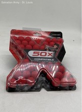 Zuru X-Shot Faze Clan Pack Of 50X Compatible Refill Rounds Dart Balls Lot Of 14
