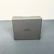 Otto Angelino Top Grain Leather Envelope Style Wallet Brown NIB