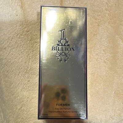1 Billion 1 Billion for Men Eau de Parfum Natural Spray, 3.4 fl oz Regular